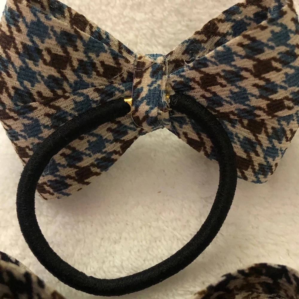 Structured Ribbon/Bow Hair Ties